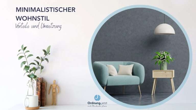 Minimalistischer Wohnstil Vorteile und Umsetzung Wenig Möbel